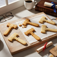 Scales of Justice & Gavel Set