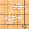 Scales of Justice & Gavel Set