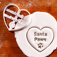 Christmas Dog Heart Set (2pcs)