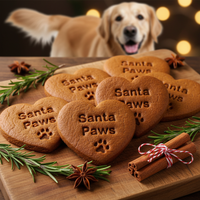 Christmas Dog Heart Set (2pcs)