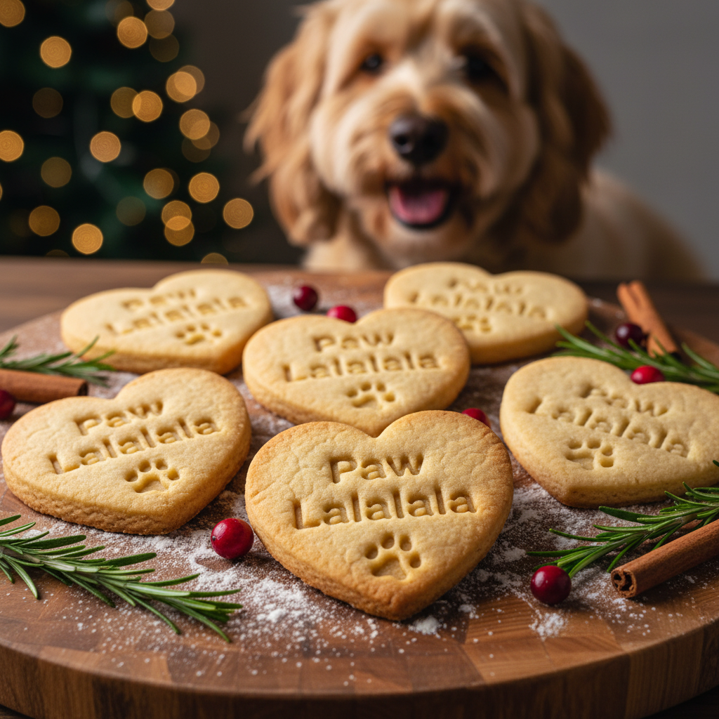 Christmas Dog Heart Set (2pcs)