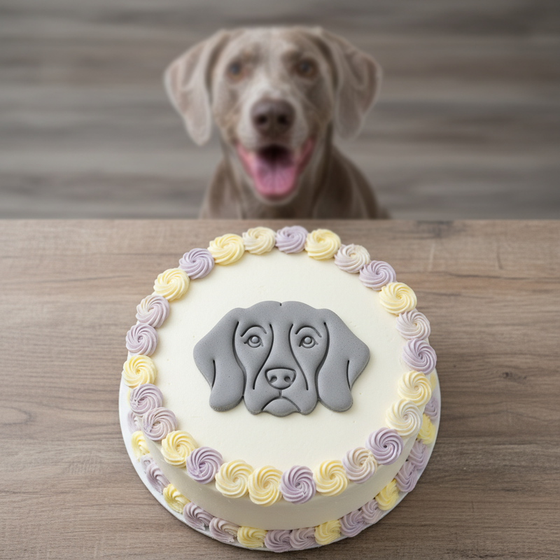 Weimaraner Face