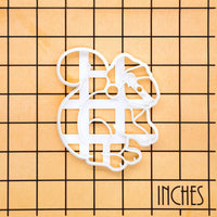 Squirrel with Santa Hat