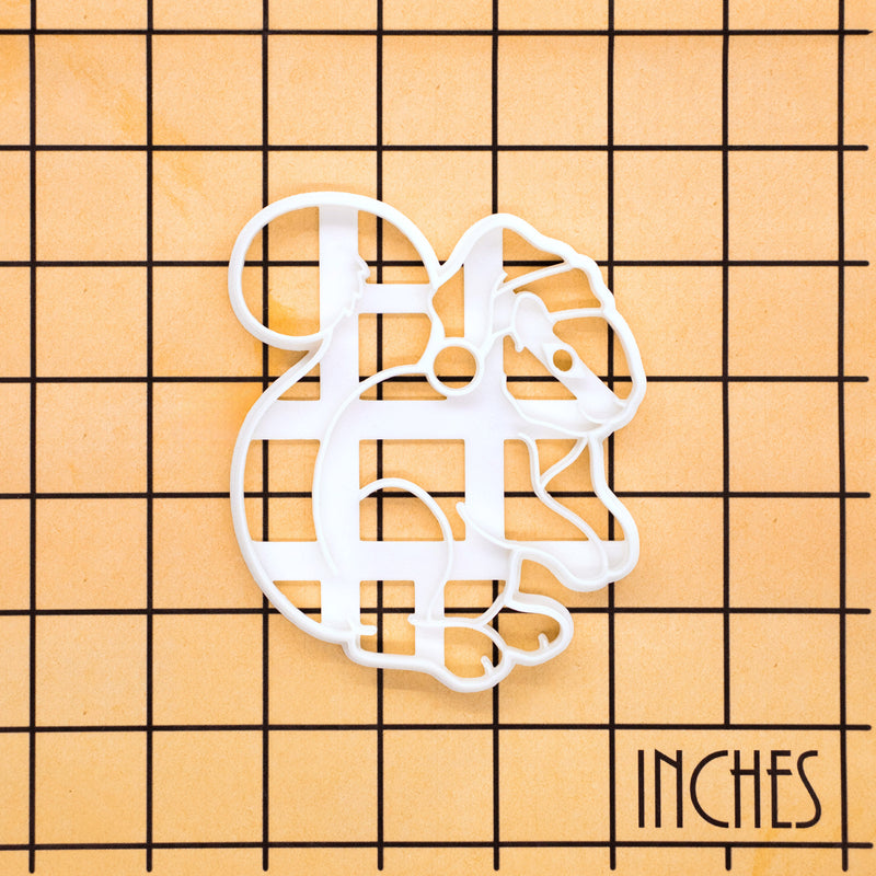 Squirrel with Santa Hat