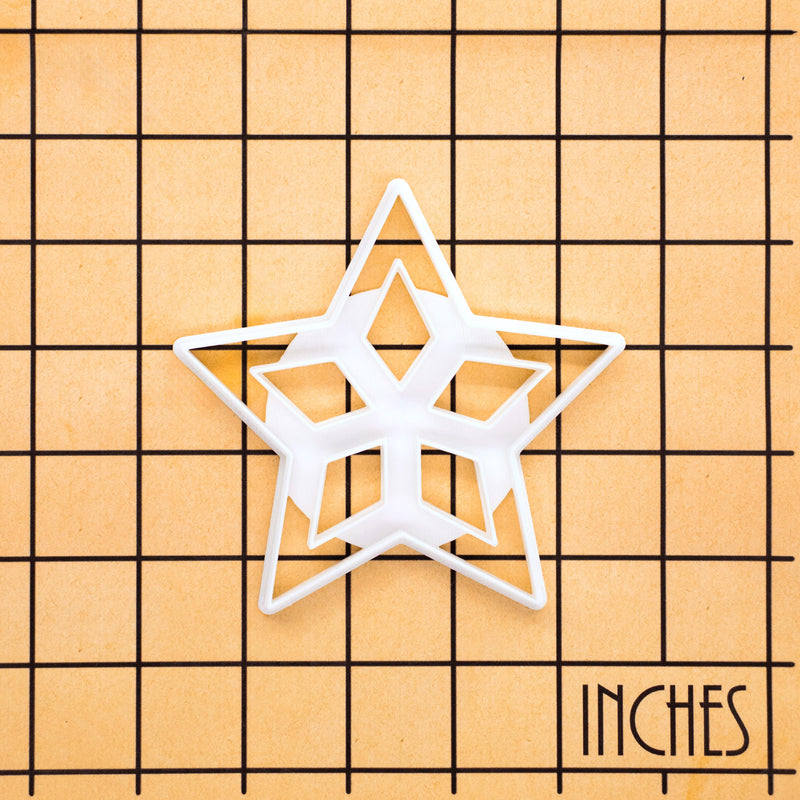 5-Pointed Star Stained Glass