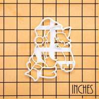 Horse with Santa Hat