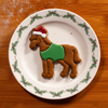 Horse with Santa Hat Set (2pcs)