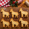 Horse with Santa Hat Set (2pcs)