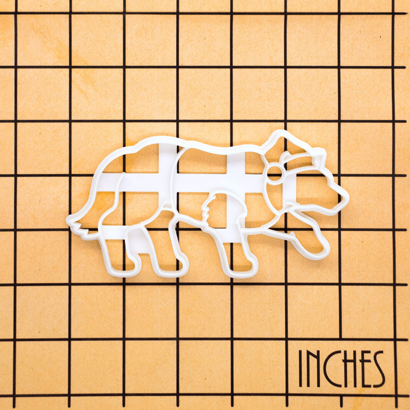 Border Collie with Santa Hat (Full-Body)