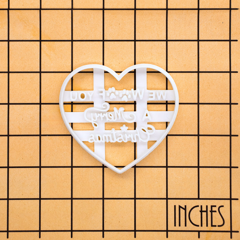 We Woof You A Merry Christmas (Heart)