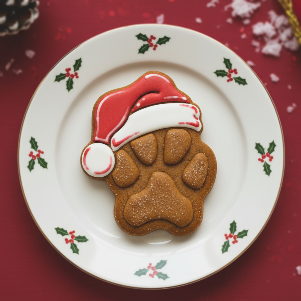 Large Realistic Santa Paw
