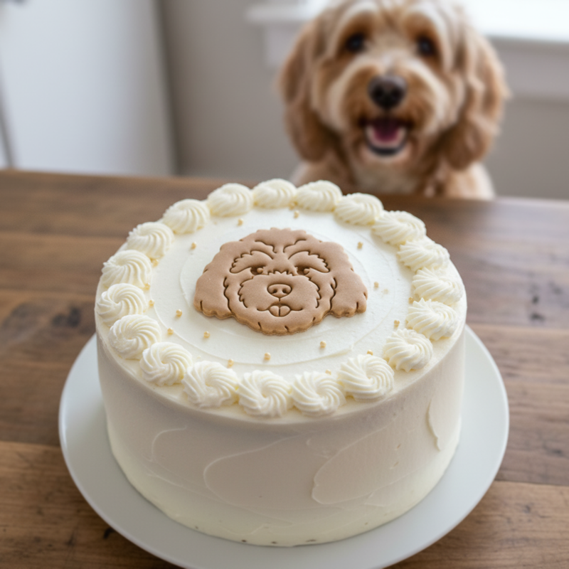 Cavapoo Cookies Cavapoo Face Cookie Cutter - Bake Cavoodle Dog Treats – Bakerlogy
