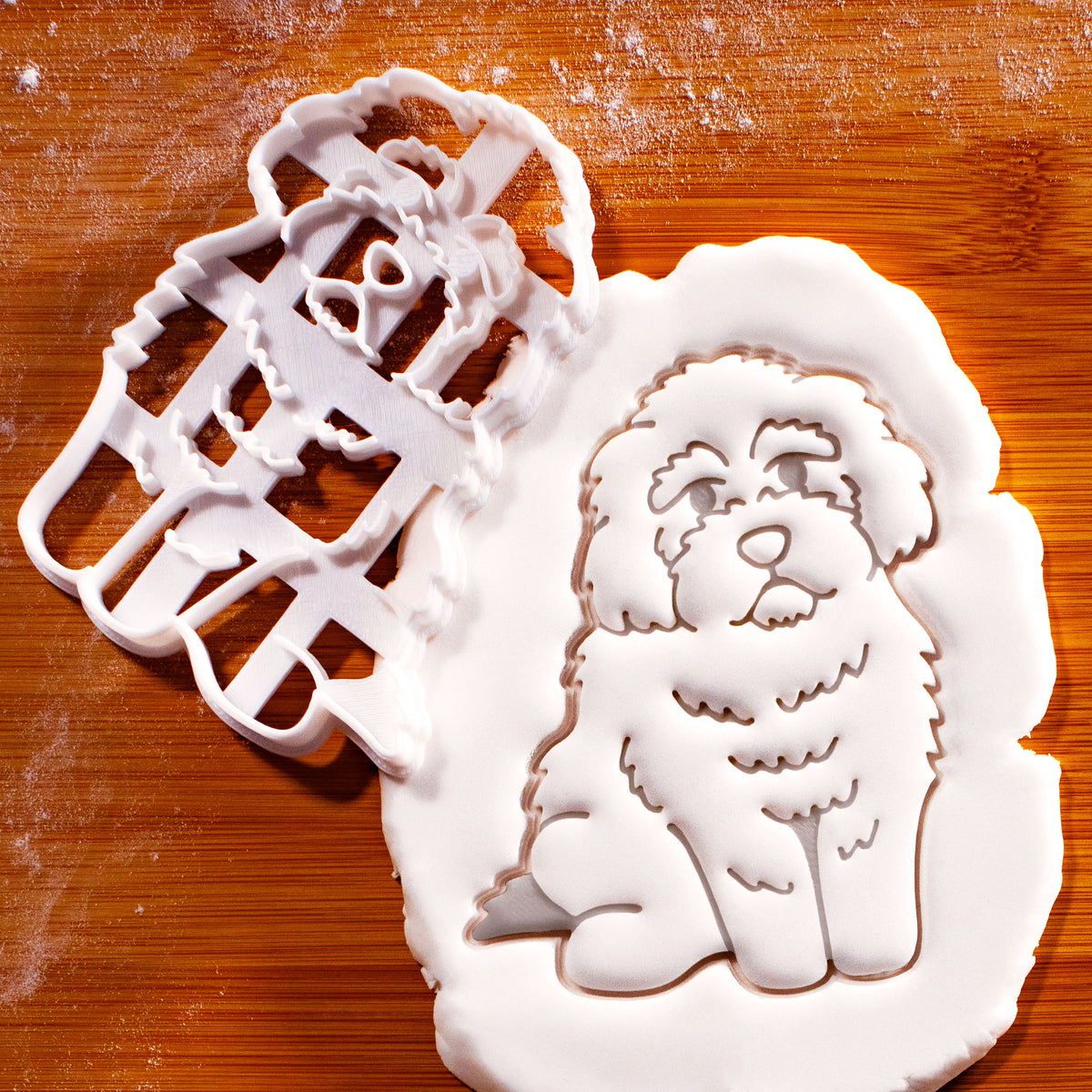 Cavapoo Cookies Cavapoo Full-Body Cookie Cutter - Bake Cavoodle Dog Treats – Bakerlogy