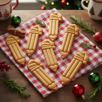 Pencil with Santa Hat