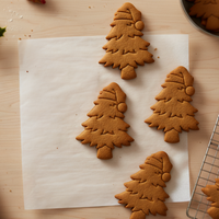 Christmas Tree with Santa Hat