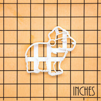 Capybara with Santa Hat