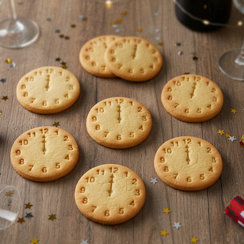 12 Midnight Clock Cookie Cutter | NYE Countdown & Cinderella Baking ...