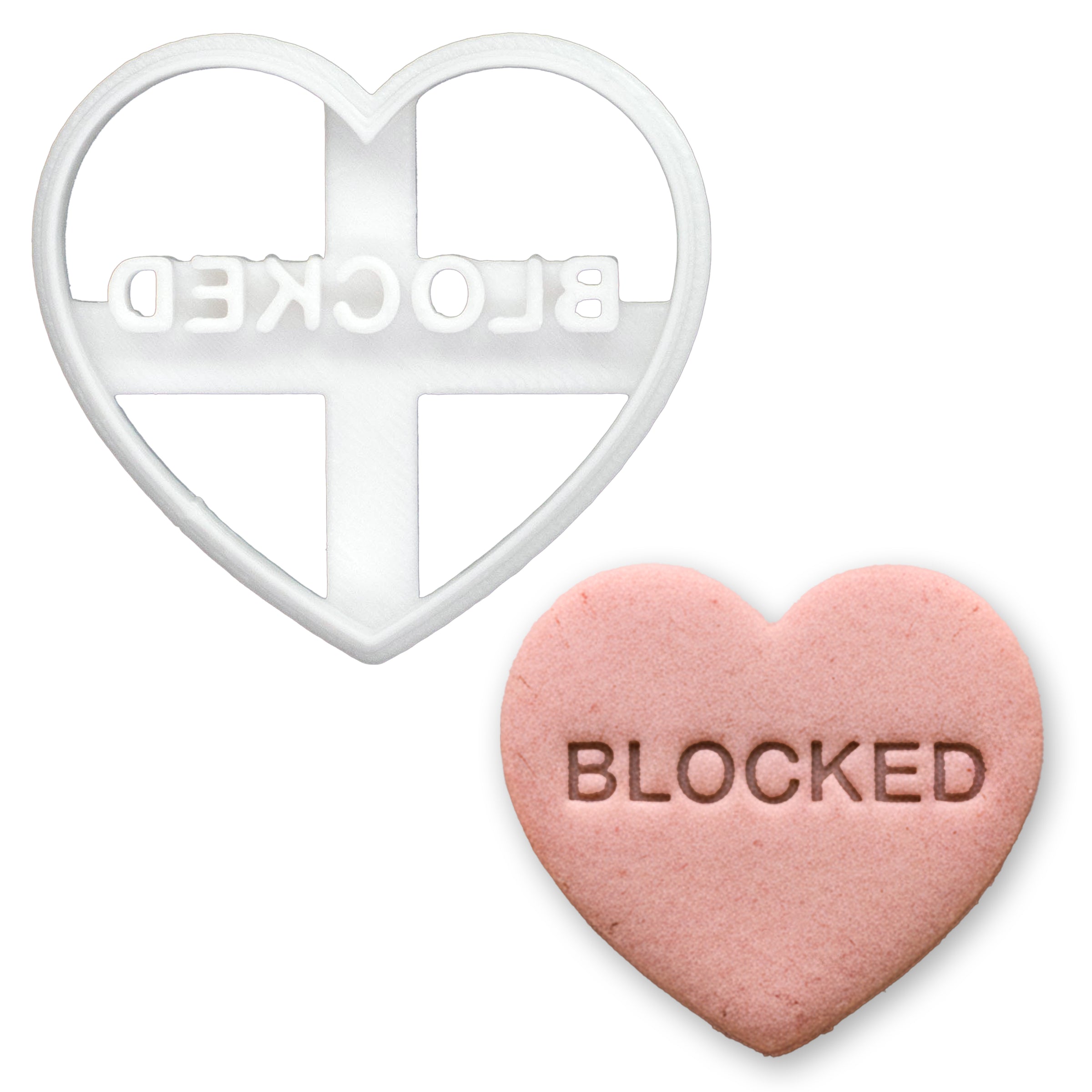 Anti-Valentine's Day Conversation Heart