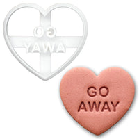 Anti-Valentine's Day Conversation Heart