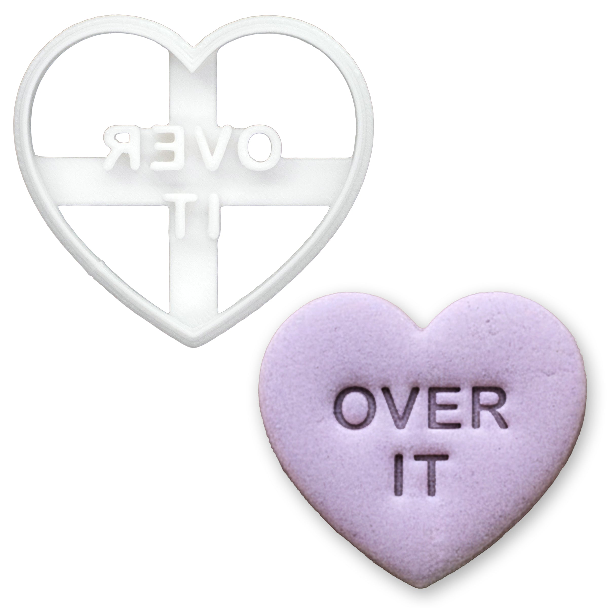 Anti-Valentine's Day Conversation Heart
