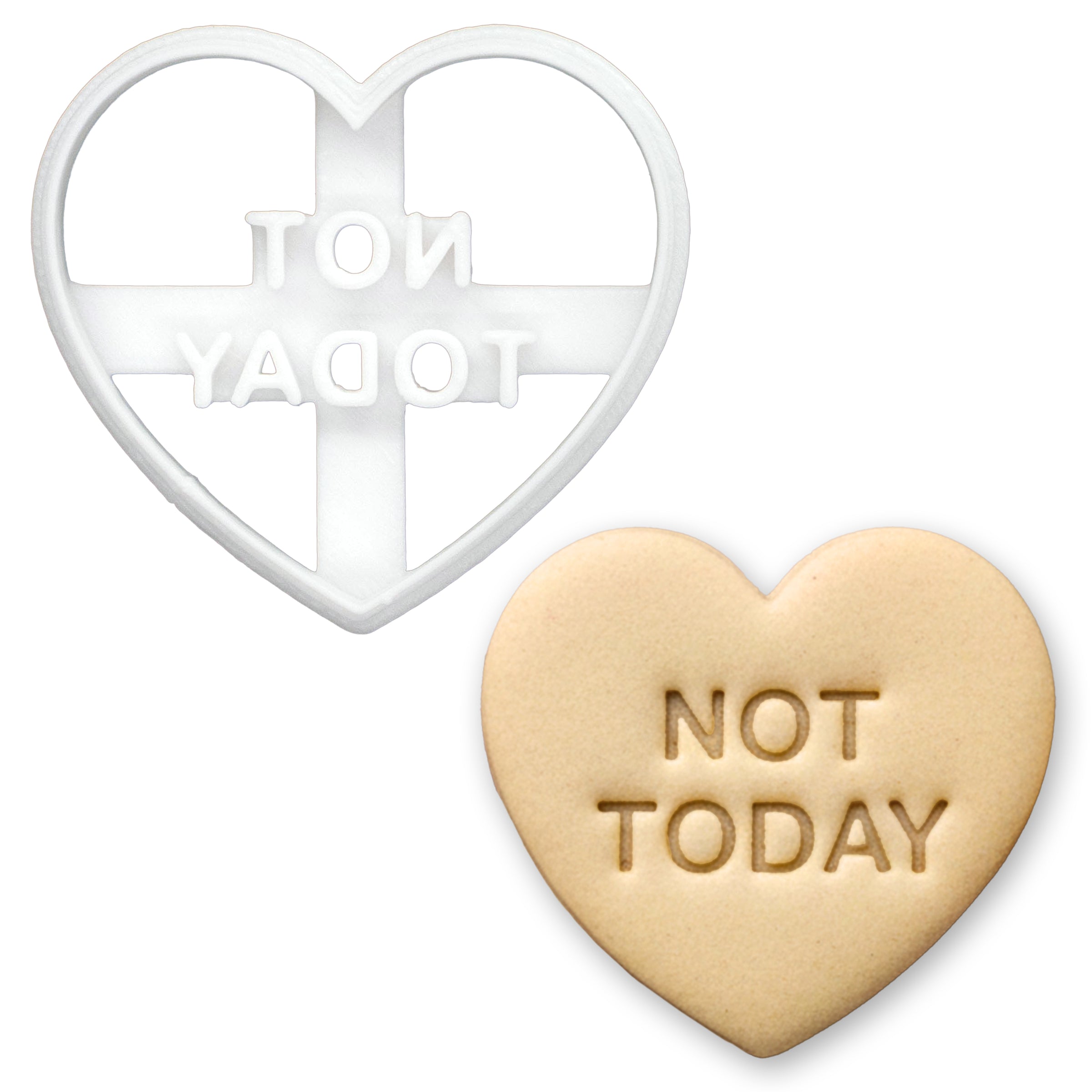 Anti-Valentine's Day Conversation Heart