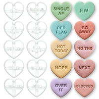 Anti-Valentine's Day Conversation Heart