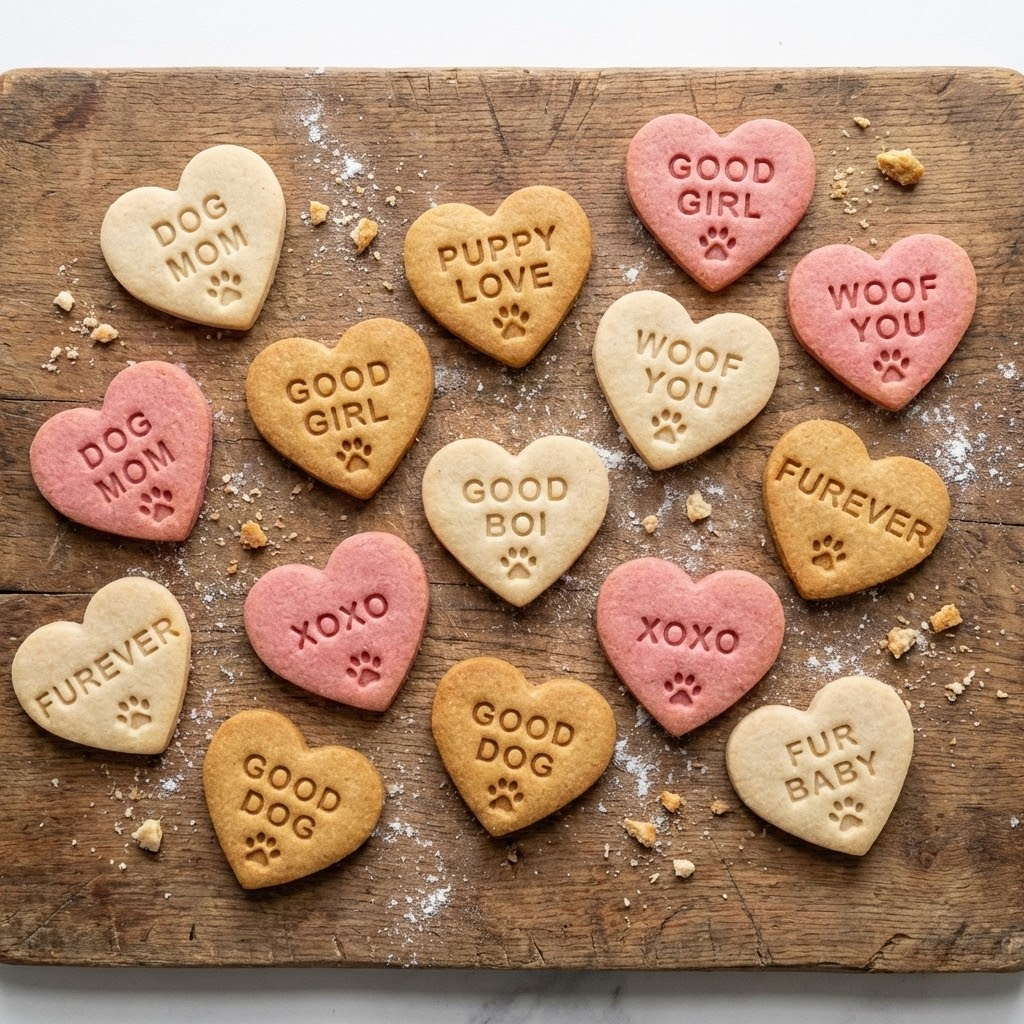 Dog Lover Conversation Heart