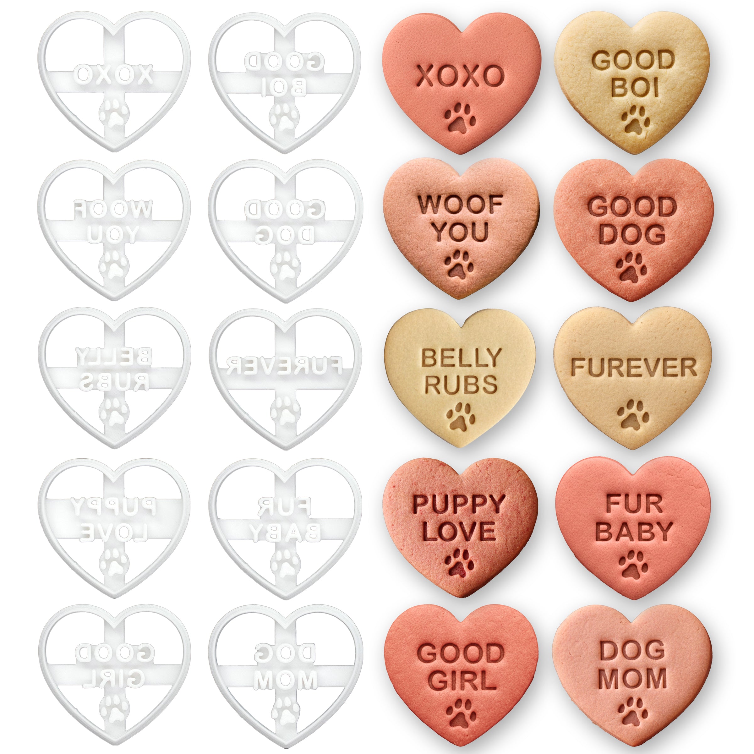 Dog Lover Conversation Heart