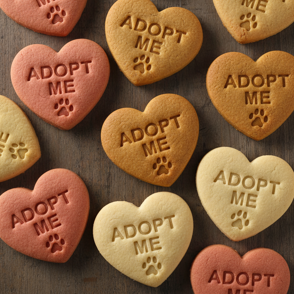 Dog Rescue Conversation Heart