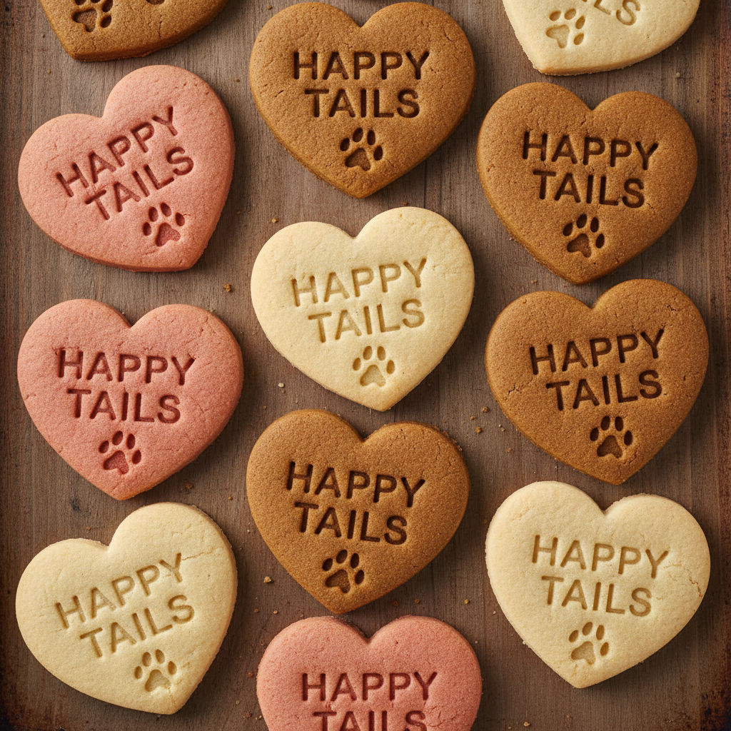 Dog Rescue Conversation Heart