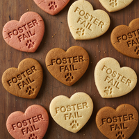 Dog Rescue Conversation Heart