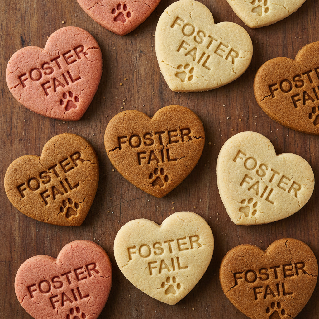 Dog Rescue Conversation Heart