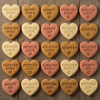 Dog Rescue Conversation Heart