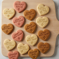 Dog Rescue Conversation Heart