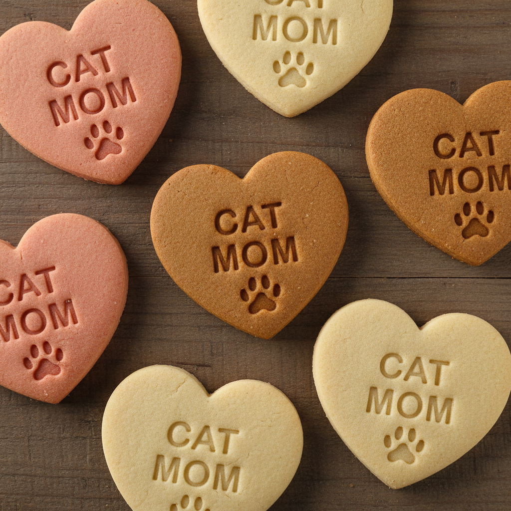 Cat Lover Conversation Heart