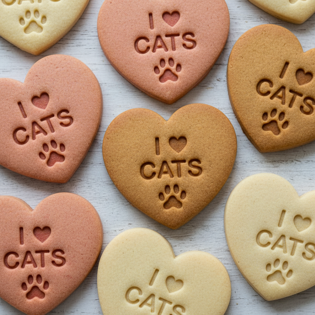 Cat Lover Conversation Heart