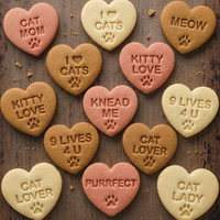 Cat Lover Conversation Heart