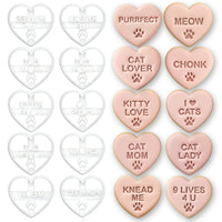 Cat Lover Conversation Heart