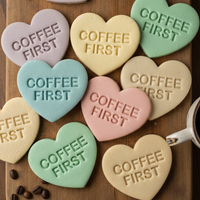 Office Coworker Conversation Heart