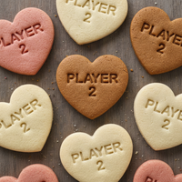 Gamer and Geek Conversation Heart