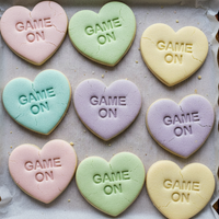 Gamer and Geek Conversation Heart