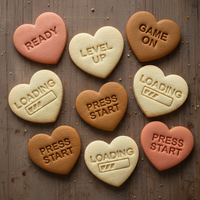 Gamer and Geek Conversation Heart