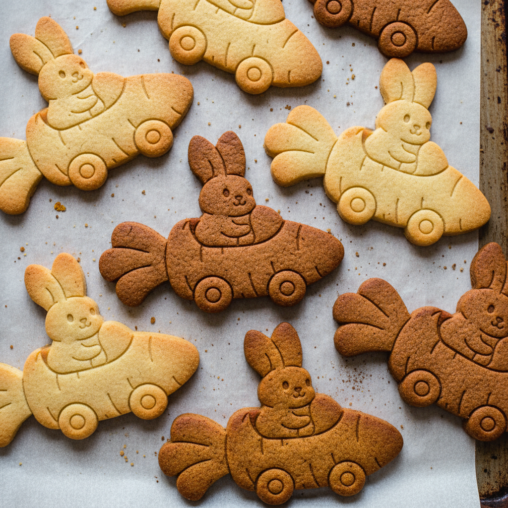 Bunny in Racing Carrot