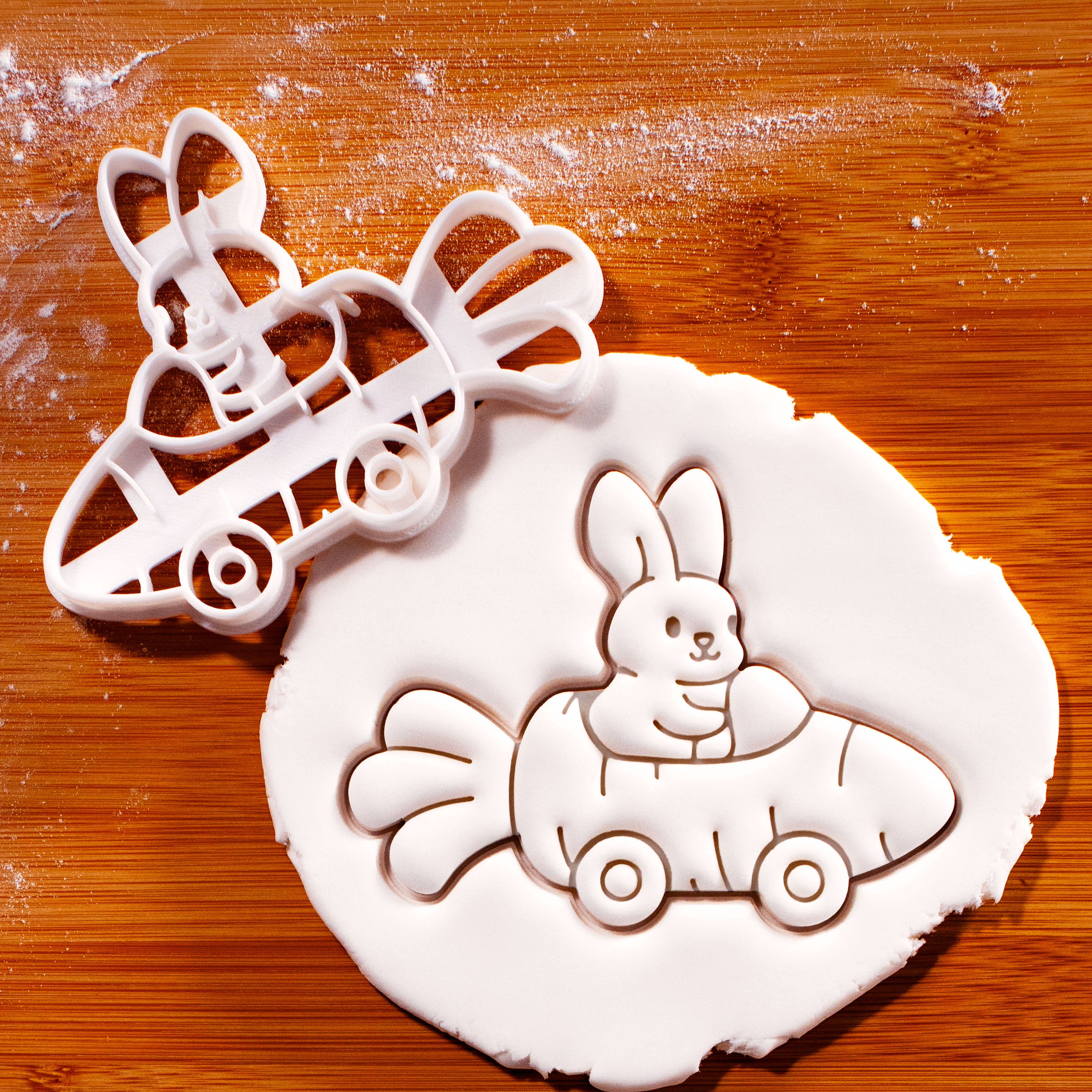 Bunny in Racing Carrot