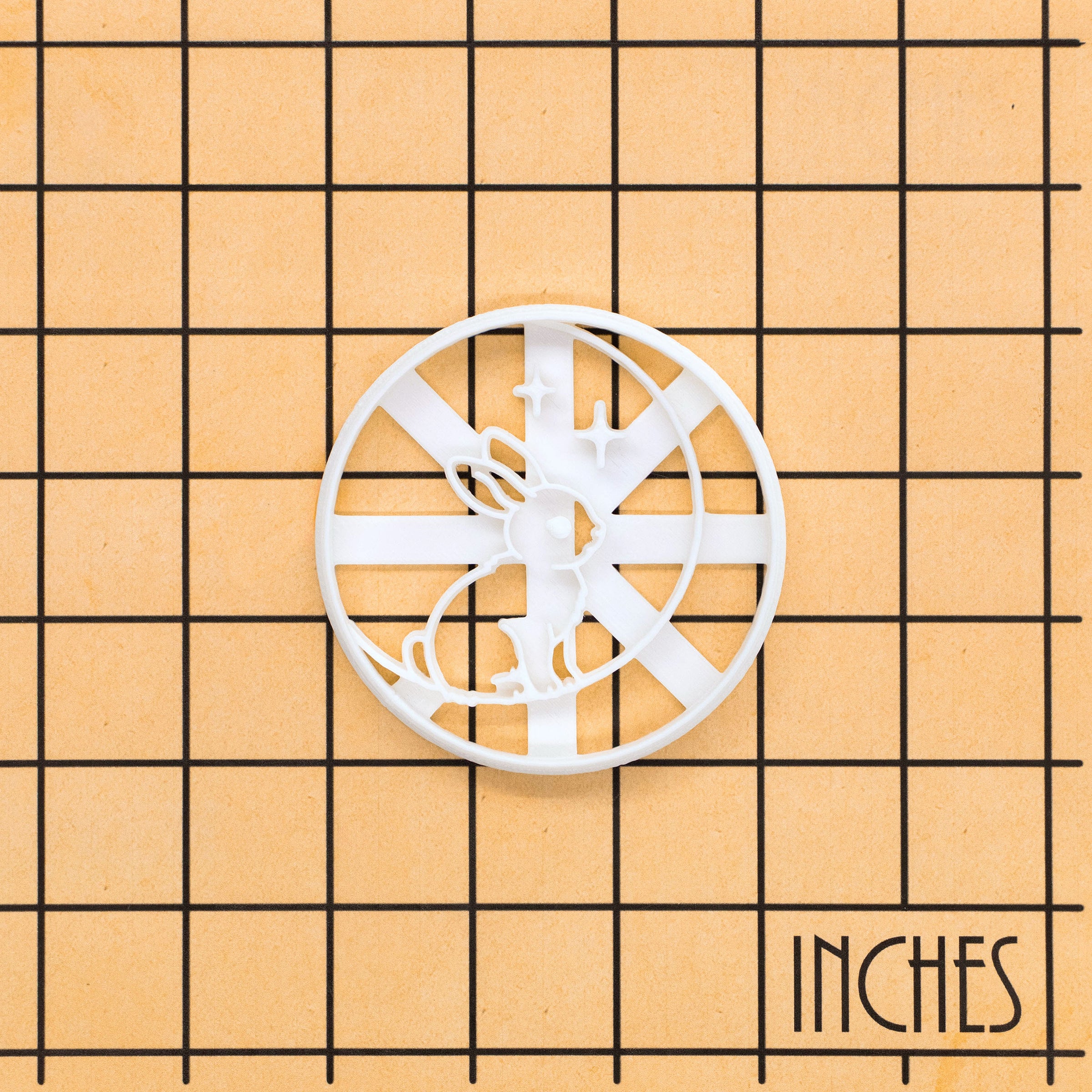 Bunny Sitting on Moon