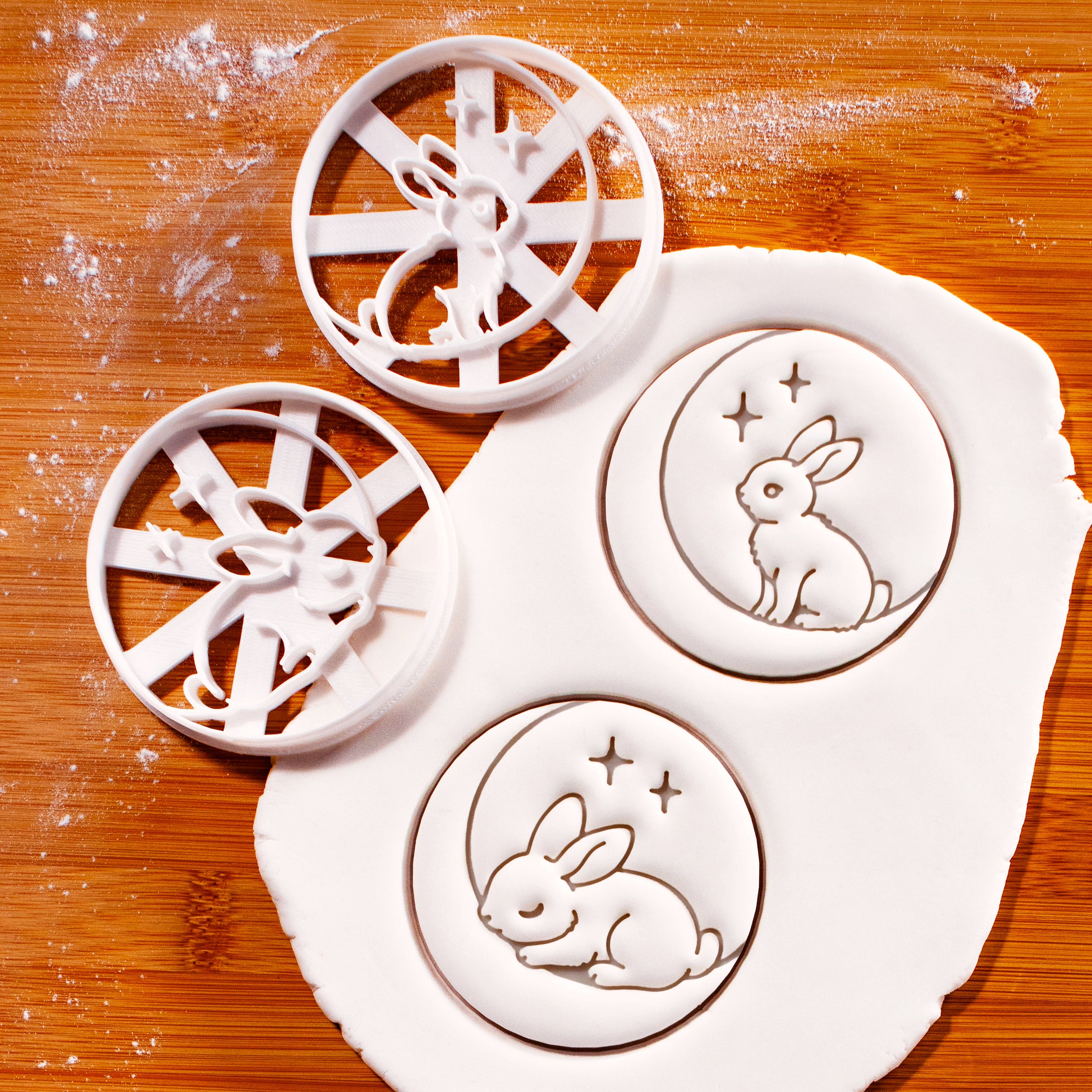 Bunny on Moon Set (2pcs)