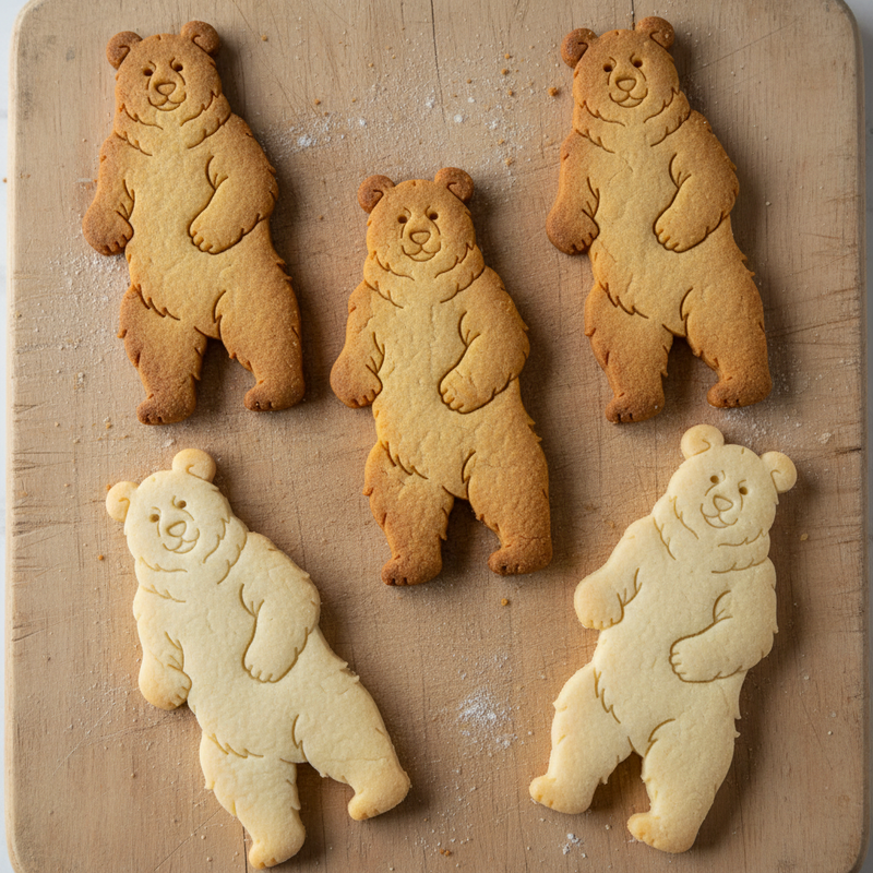 Standing Bear Cookie Cutter | Woodland Animal Baking – Bakerlogy