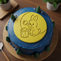 Set of 2 Moon Rabbit