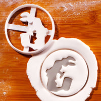 Moon Rabbit Silhouette