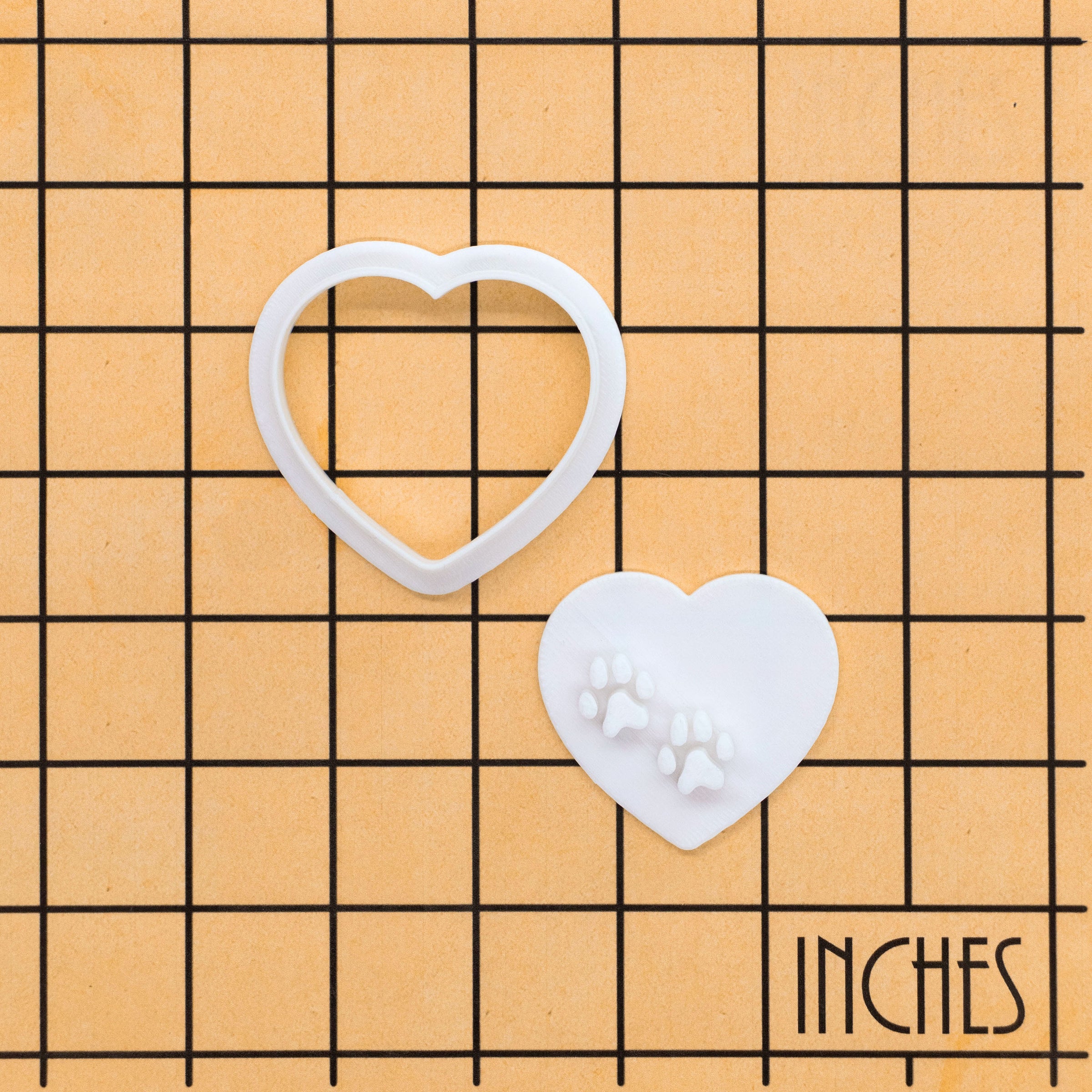 Heart Paw Prints Mini Set